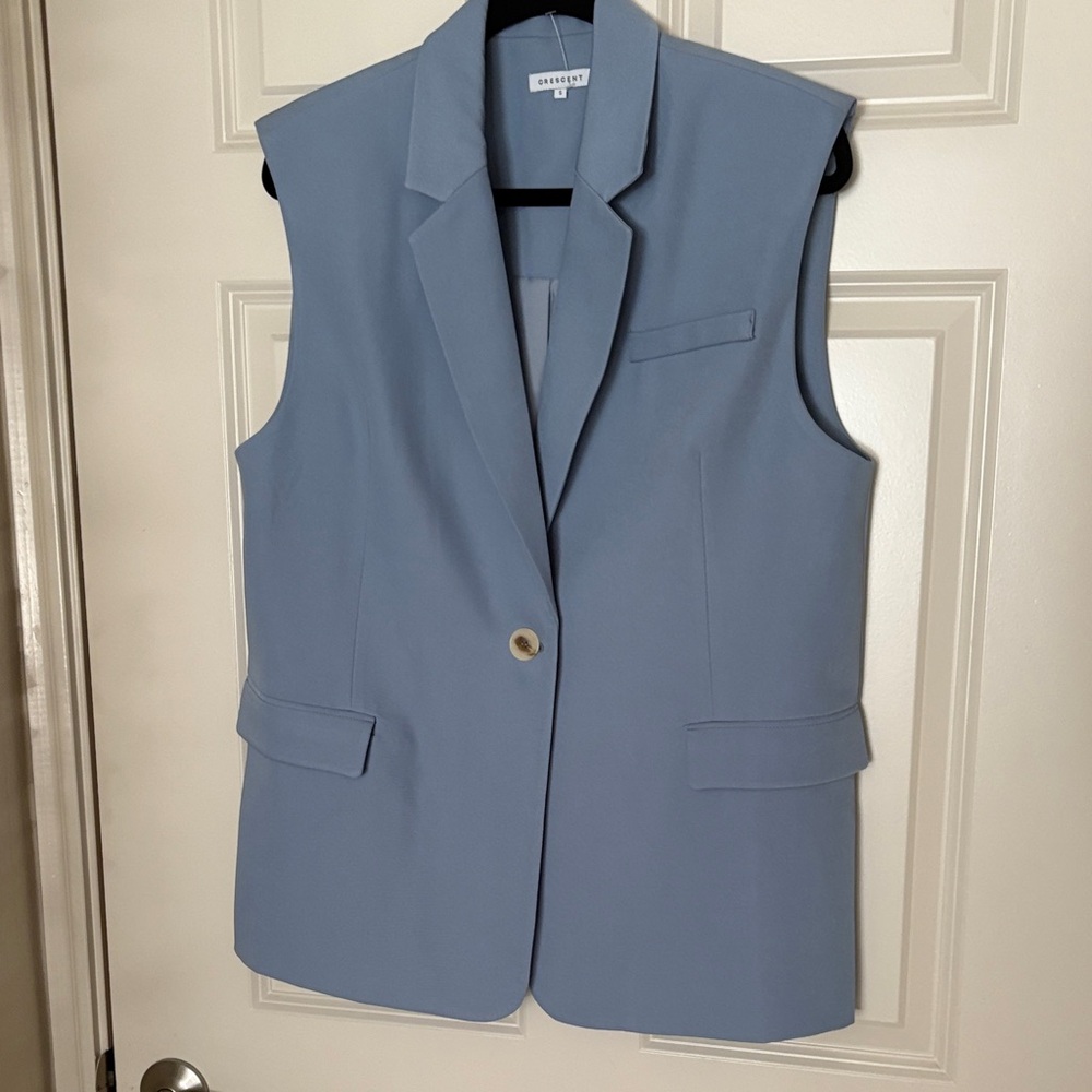 Crescent blue blazer and pants
